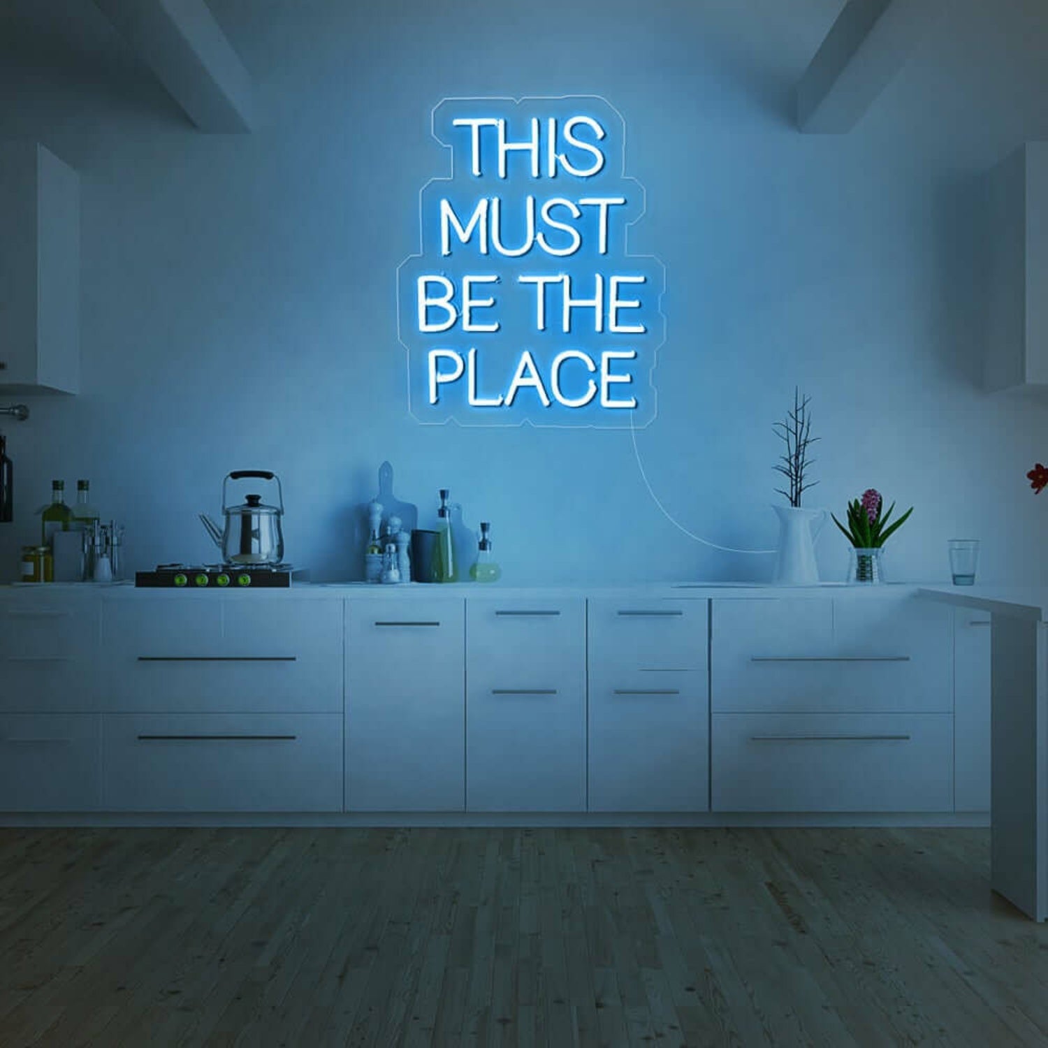 This Must Be The Place V3 Neon Sign V2 For Fun Spaces | Shineneon