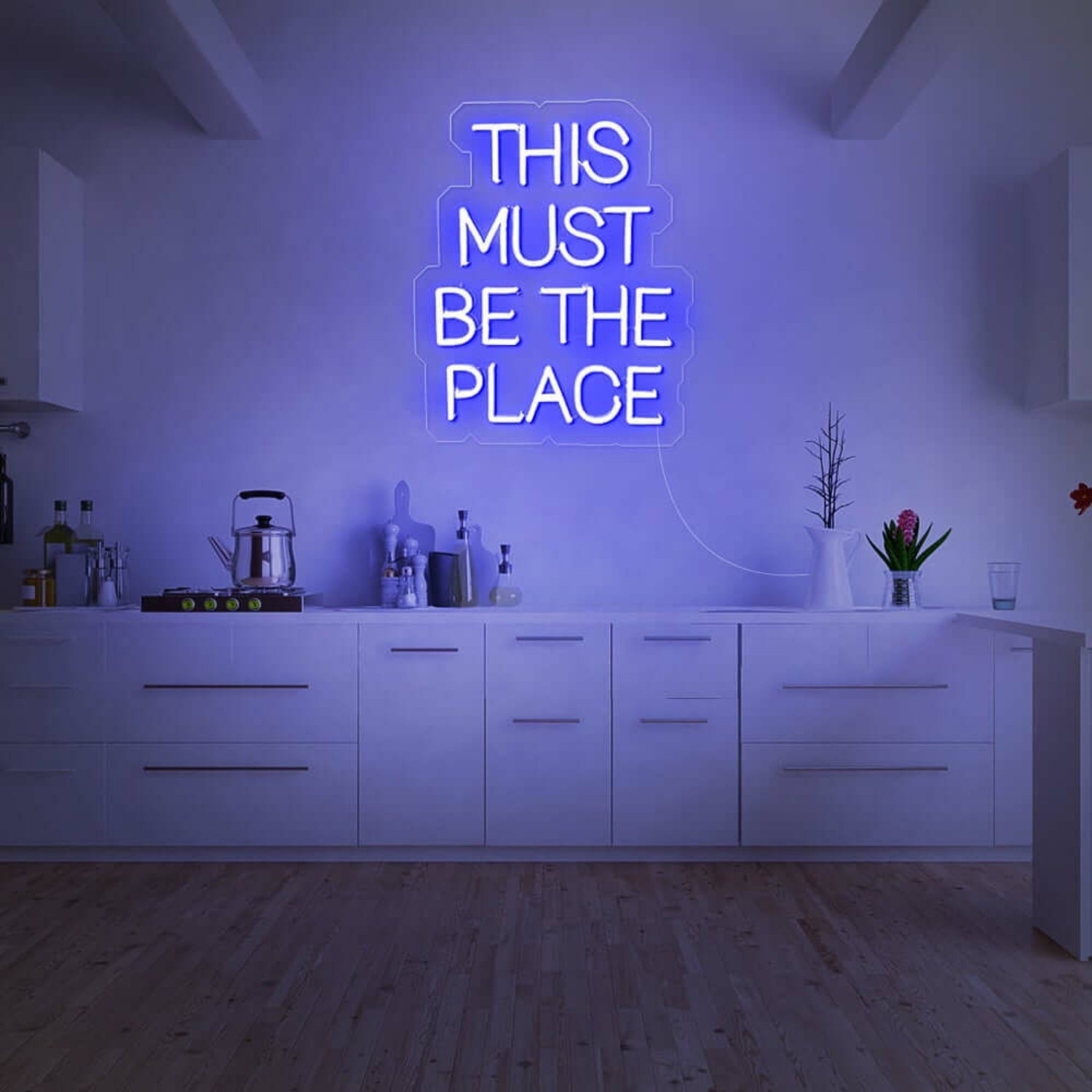 This Must Be The Place V3 Neon Sign V2 For Fun Spaces | Shineneon