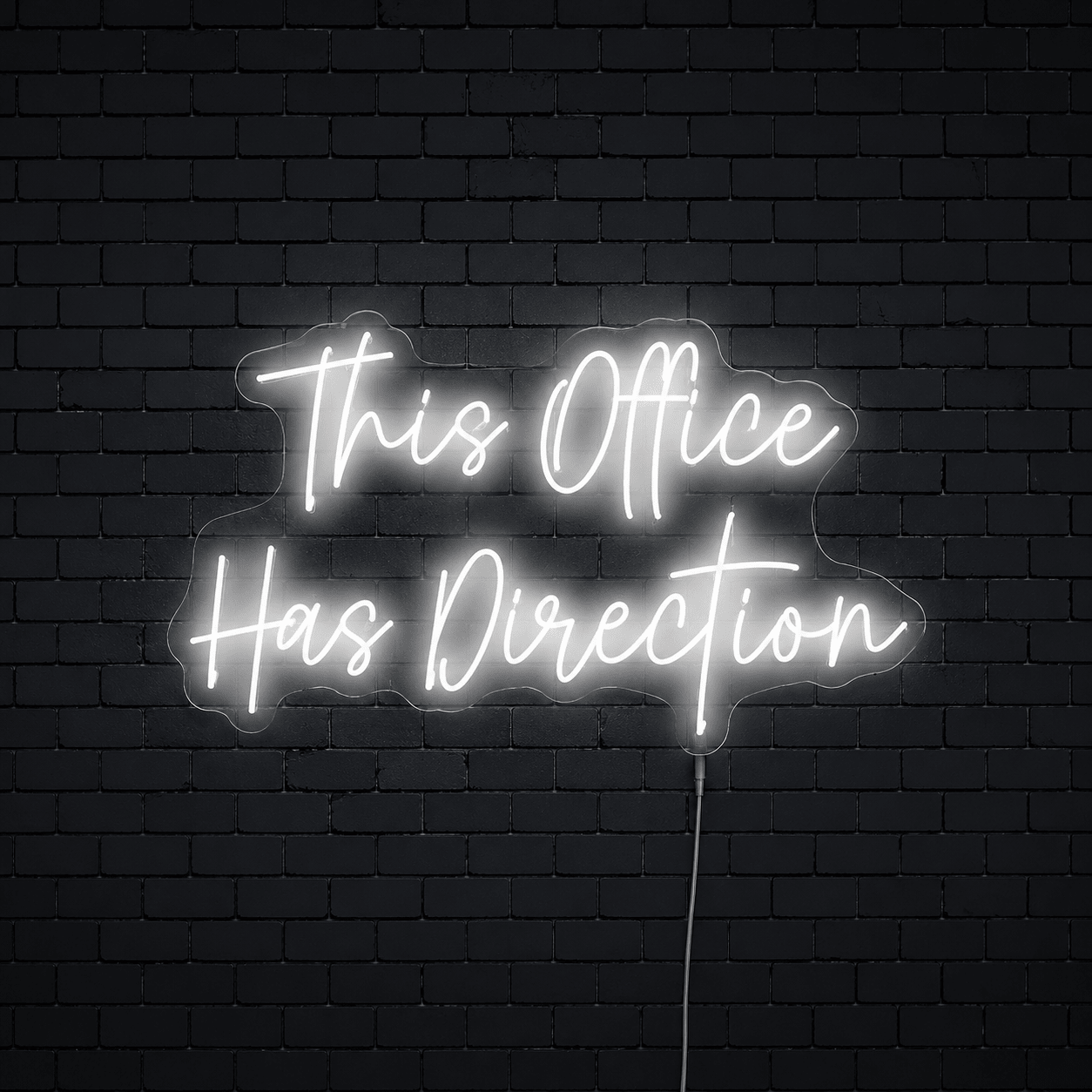 This Office Has Direction LED Neon Sign - Shineneon