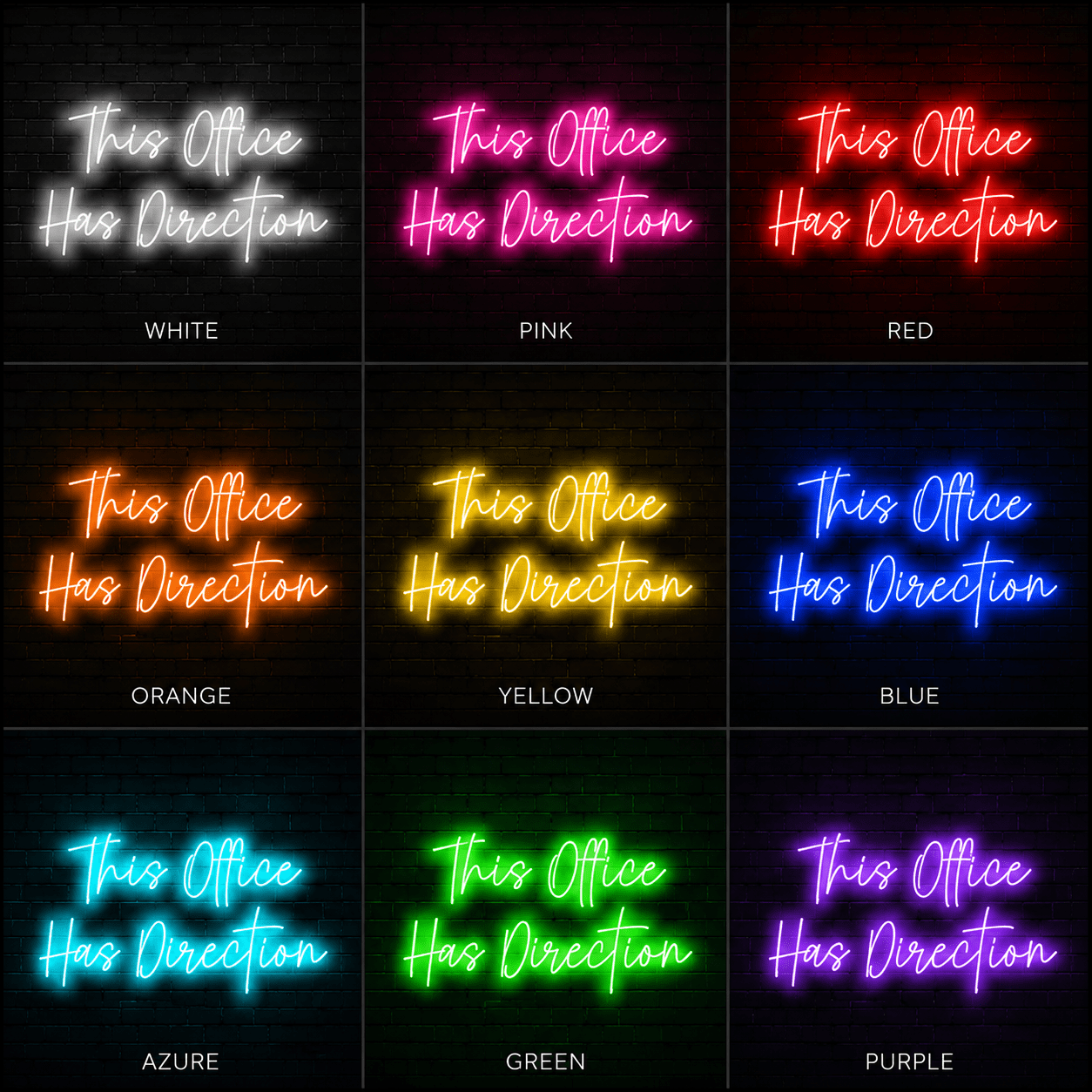 This Office Has Direction LED Neon Sign - Shineneon