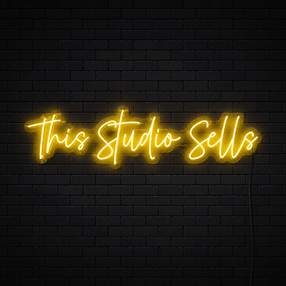 This Studio Sells LED Neon Sign - 01 Original Product Image