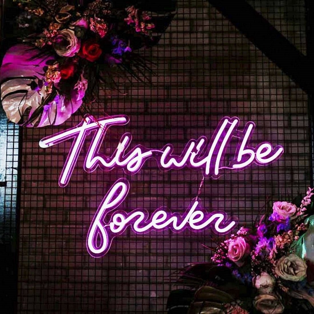 This Will Be Forever Led Sign Business Neon Signs - Shineneon