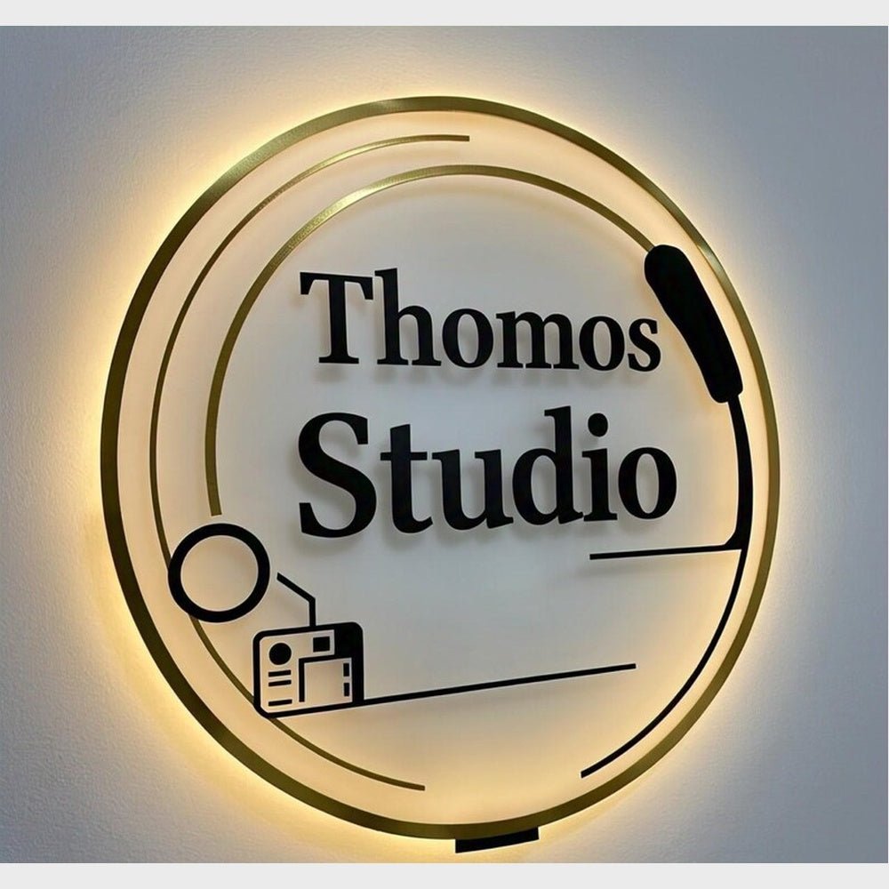 Thoms Studio Acrylic Business Logo Sign - Shineneon