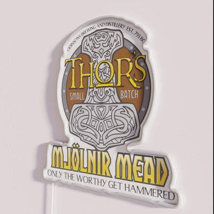 Thorsmjolnir Mead Rgb Led Neon Sign - Shineneon