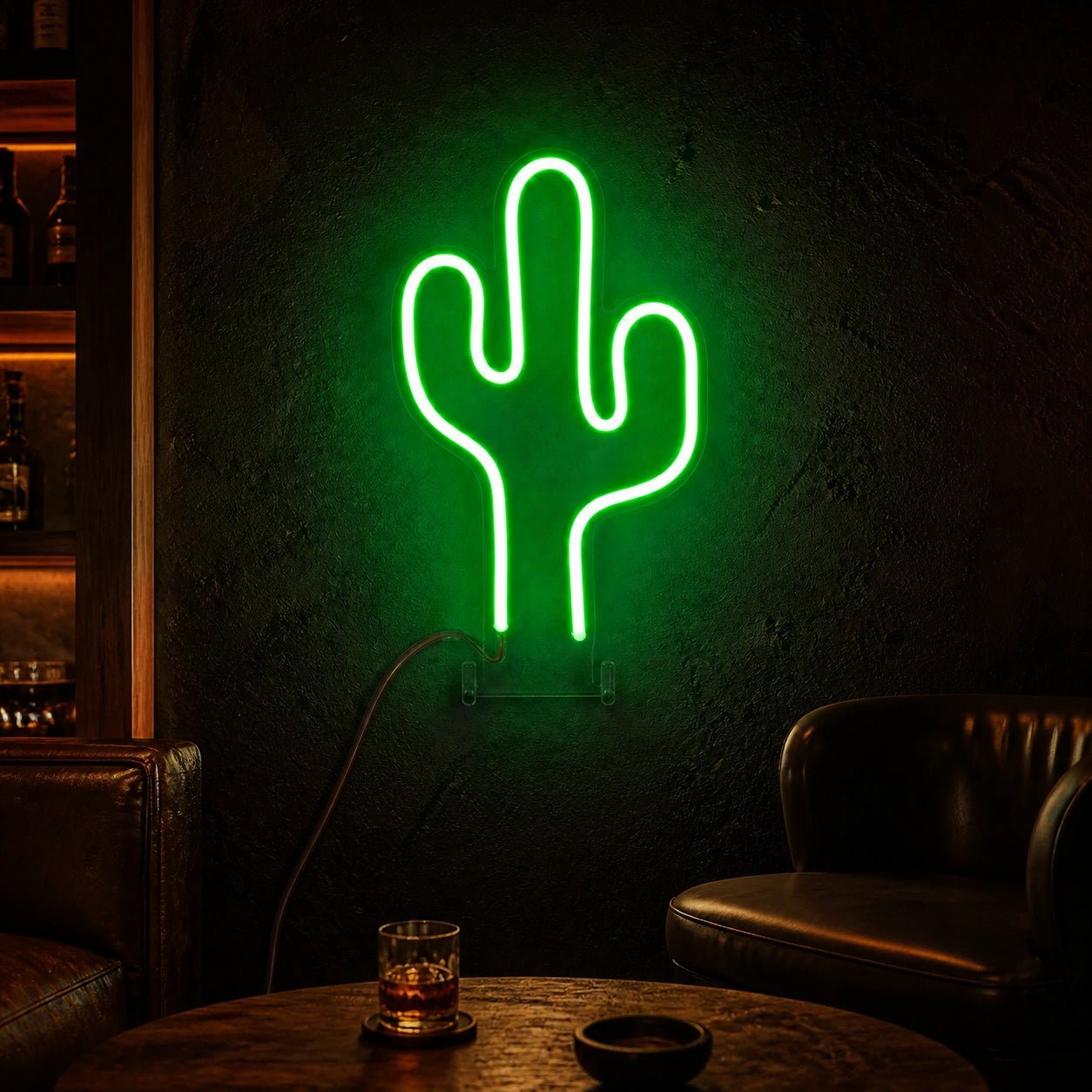 Three Arm Saguaro Cactus LED Neon Sign - Shineneon