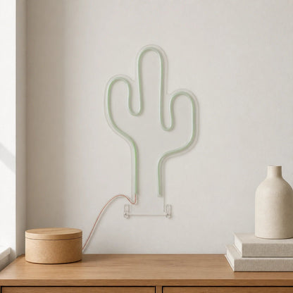 Three Arm Saguaro Cactus LED Neon Sign - Shineneon