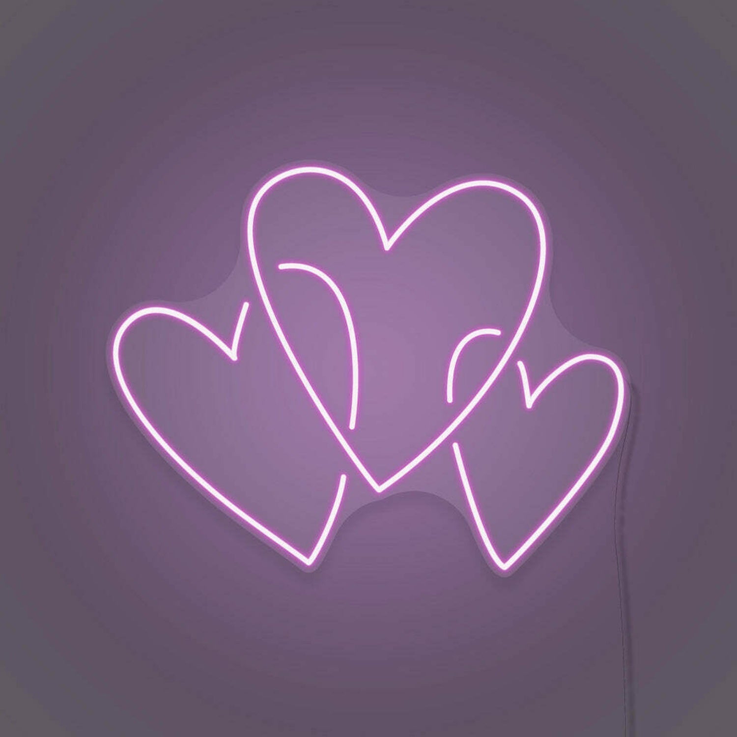 Three Hearts Neon Led Light | Shineneon