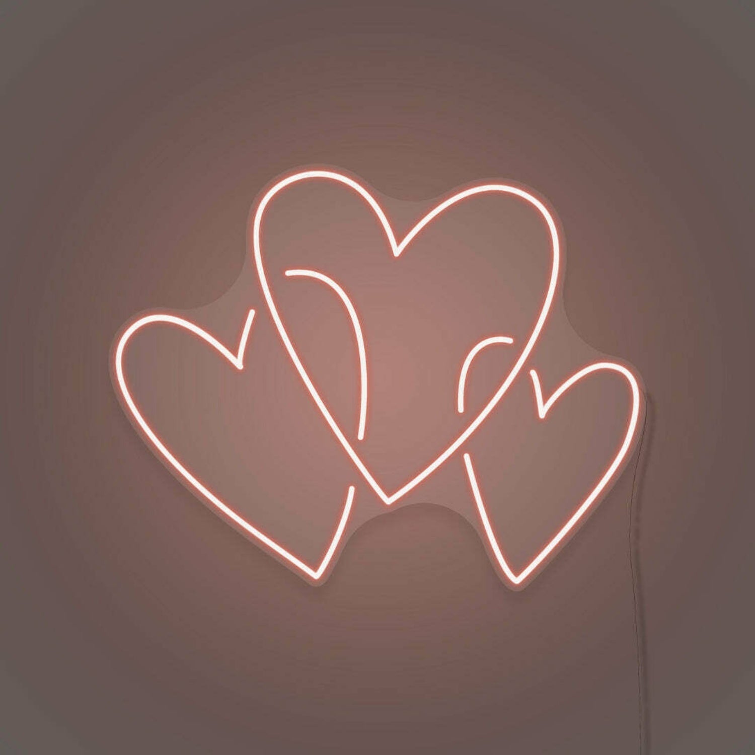 Three Hearts Neon Led Light | Shineneon