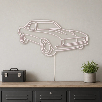 Three Quarter Muscle Car LED Neon Sign - Shineneon