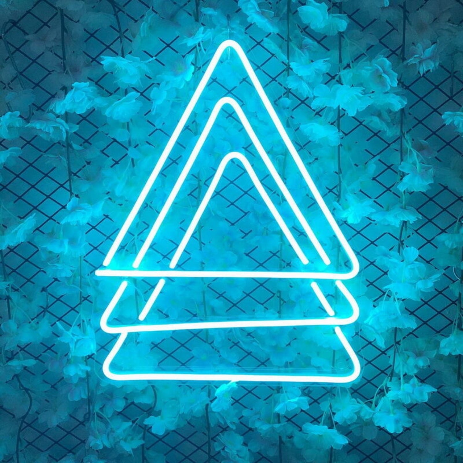 Three Triangle Led Neon Sign - Shineneon