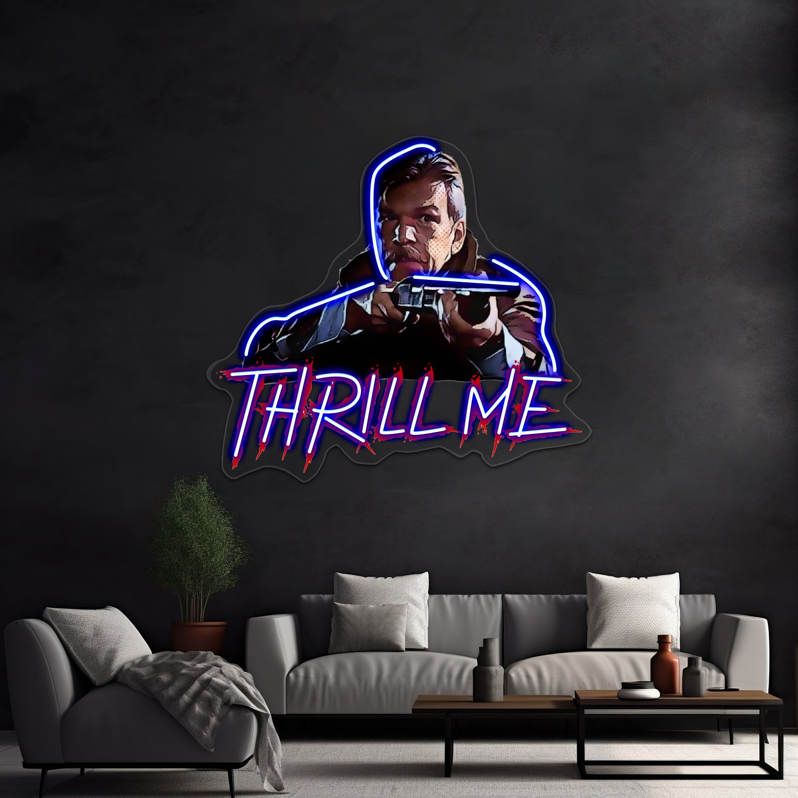 Thrill Me Artwork Personalized Neon Signs | Shineneon