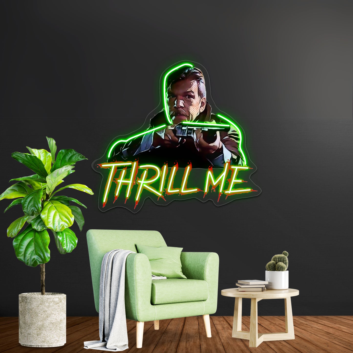 Thrill Me Artwork Personalized Neon Signs