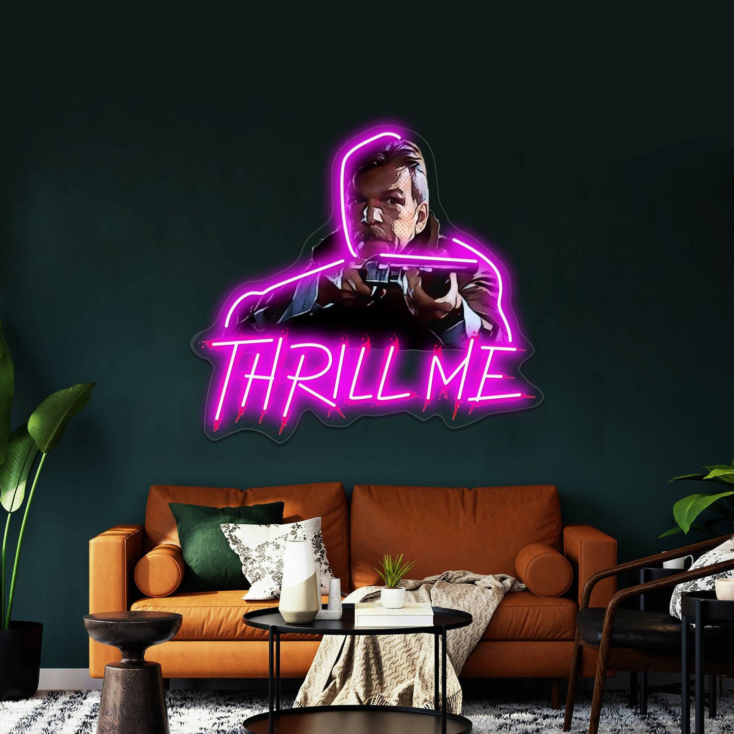 Thrill Me Artwork Personalized Neon Signs