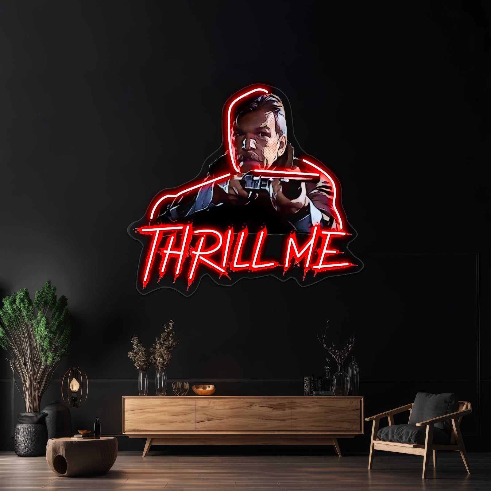 Thrill Me Artwork Personalized Neon Signs | Shineneon