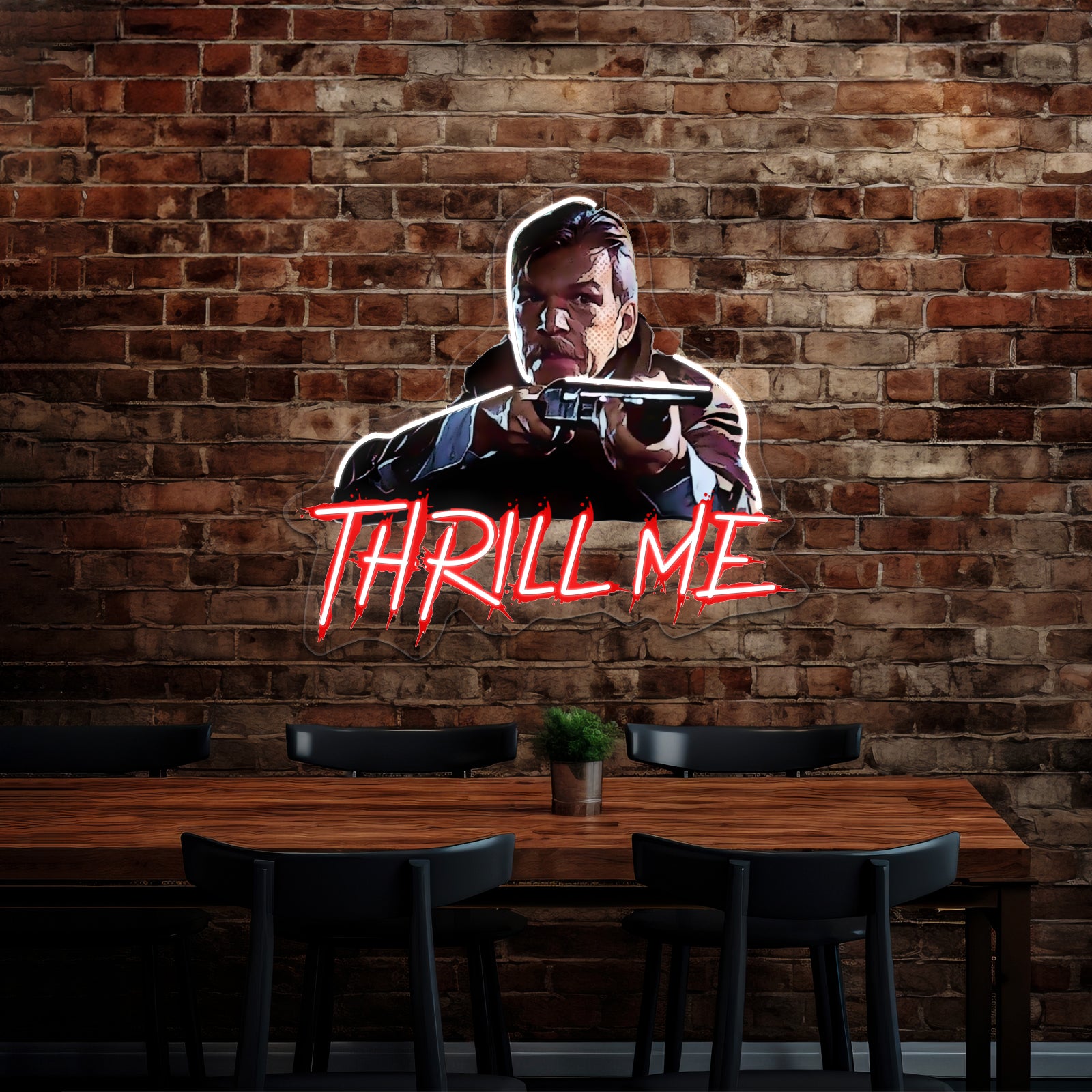 Thrill Me Artwork Personalized Neon Signs | Shineneon
