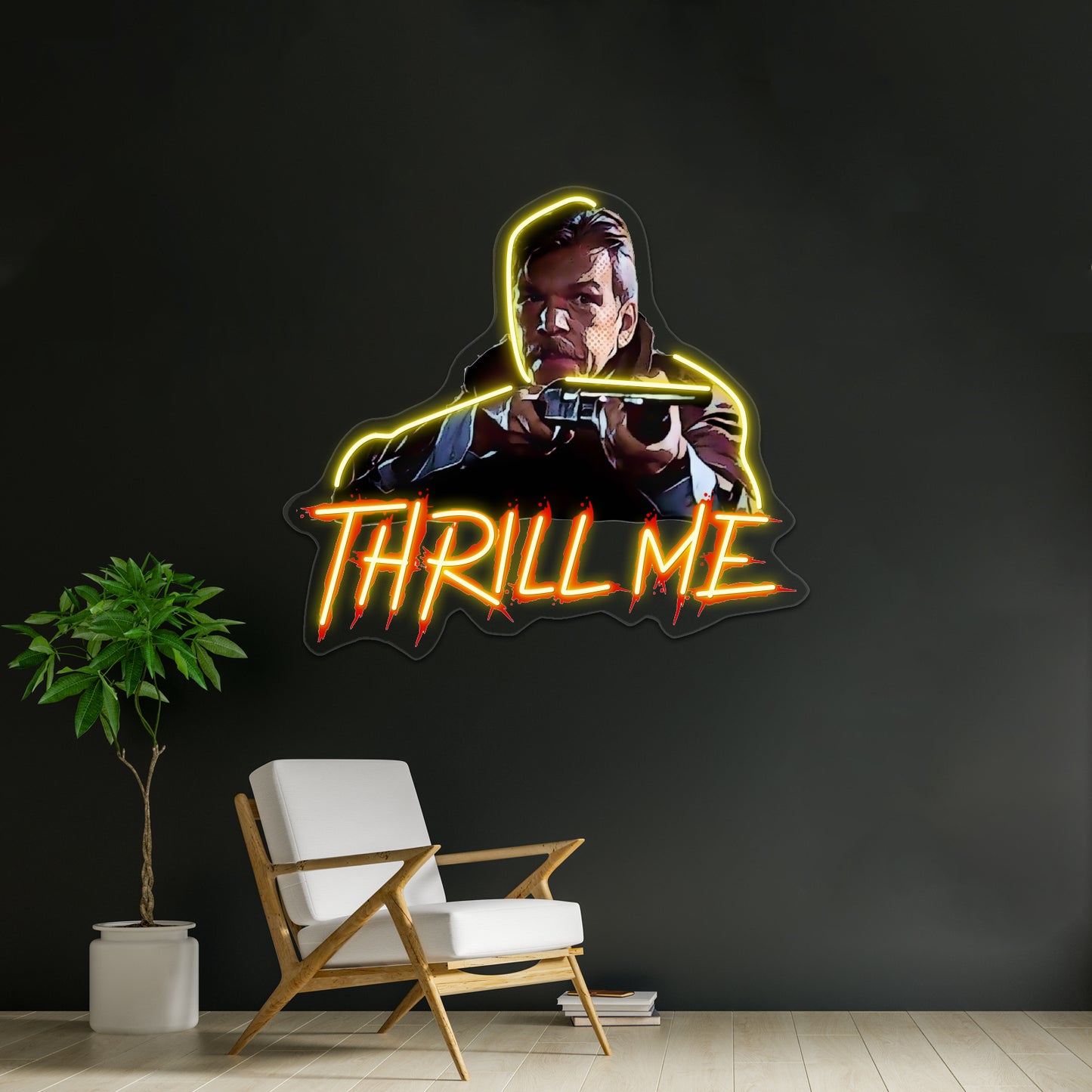 Thrill Me Artwork Personalized Neon Signs