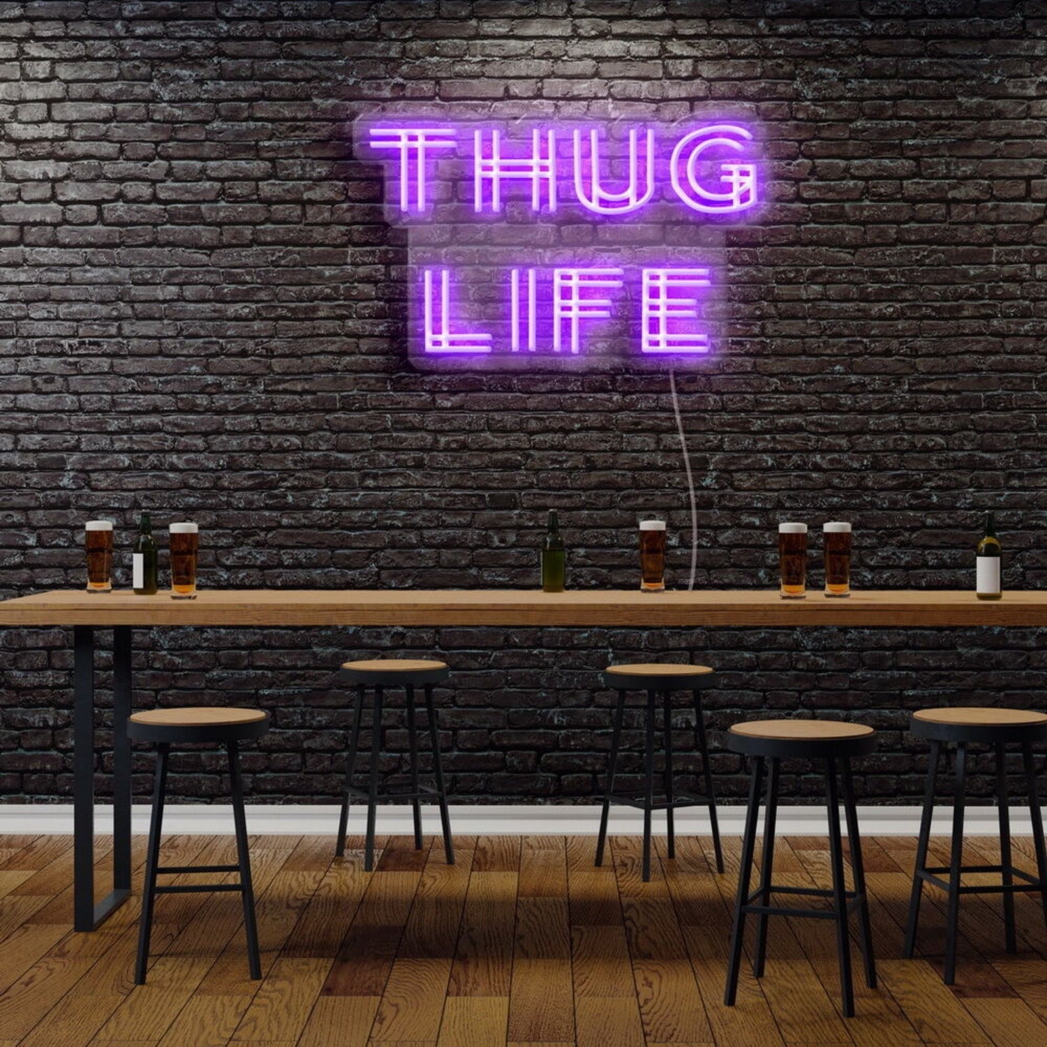 Thug Life Led Neon Sign - Shineneon