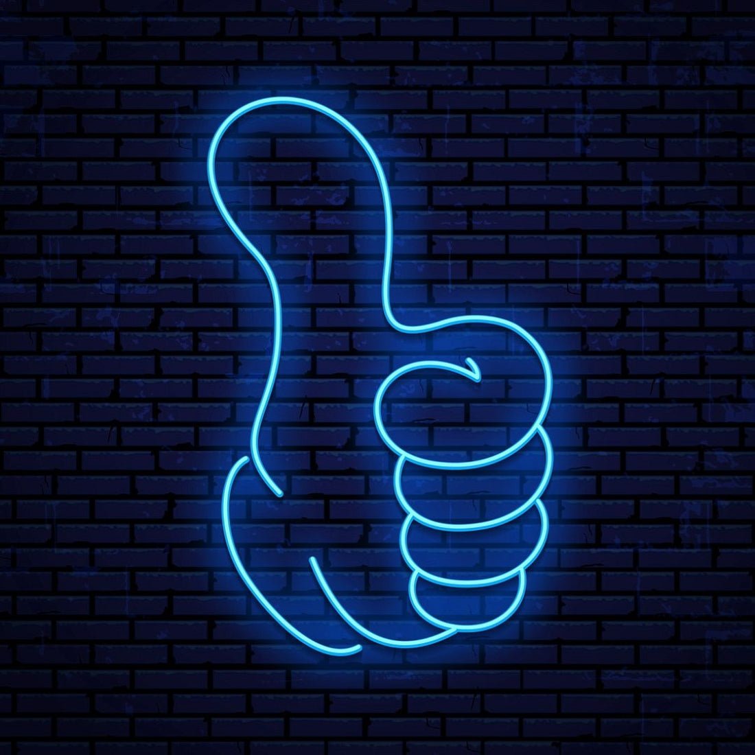 Thumb Up Led Sign Business Neon Sign - Shineneon