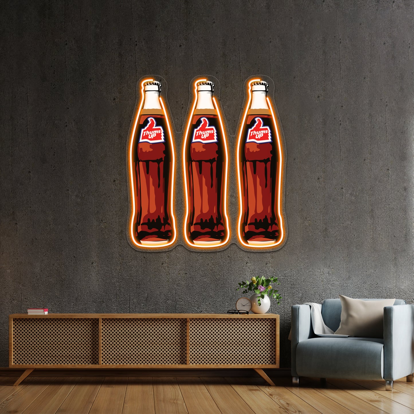 Thums Up Artwork Personalized Neon Signs