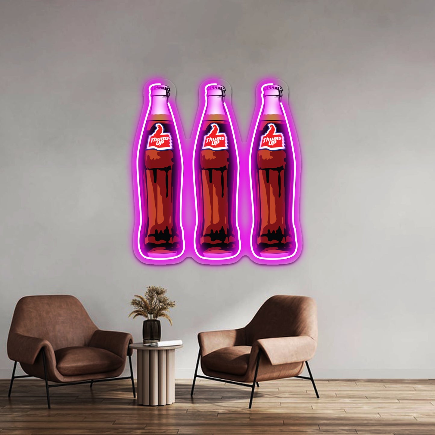 Thums Up Artwork Personalized Neon Signs