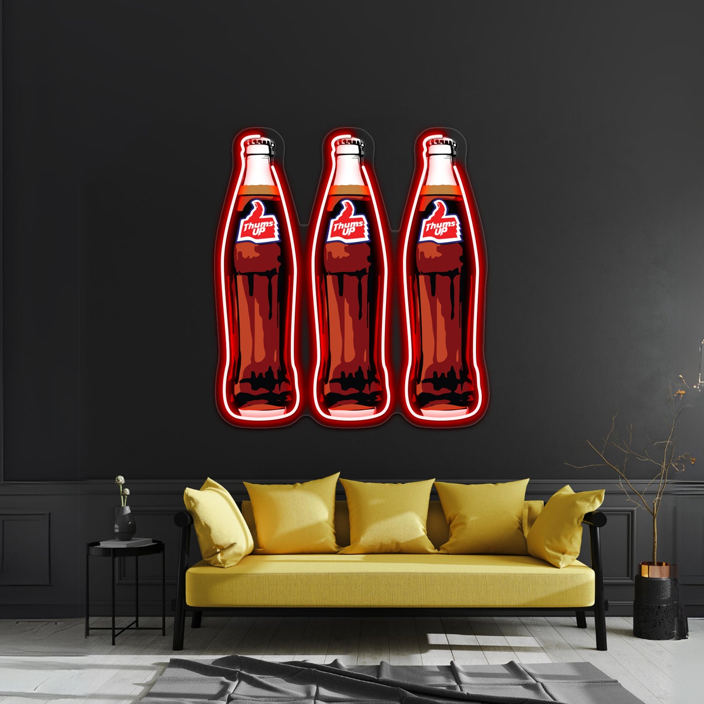 Thums Up Artwork Personalized Neon Signs