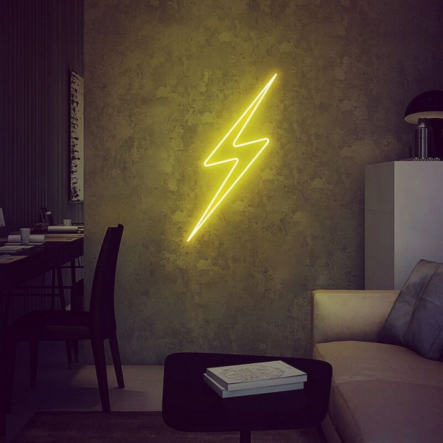 Thunderbolt Lightning Bolt Lightning Strike Led Neon Sign - Shineneon