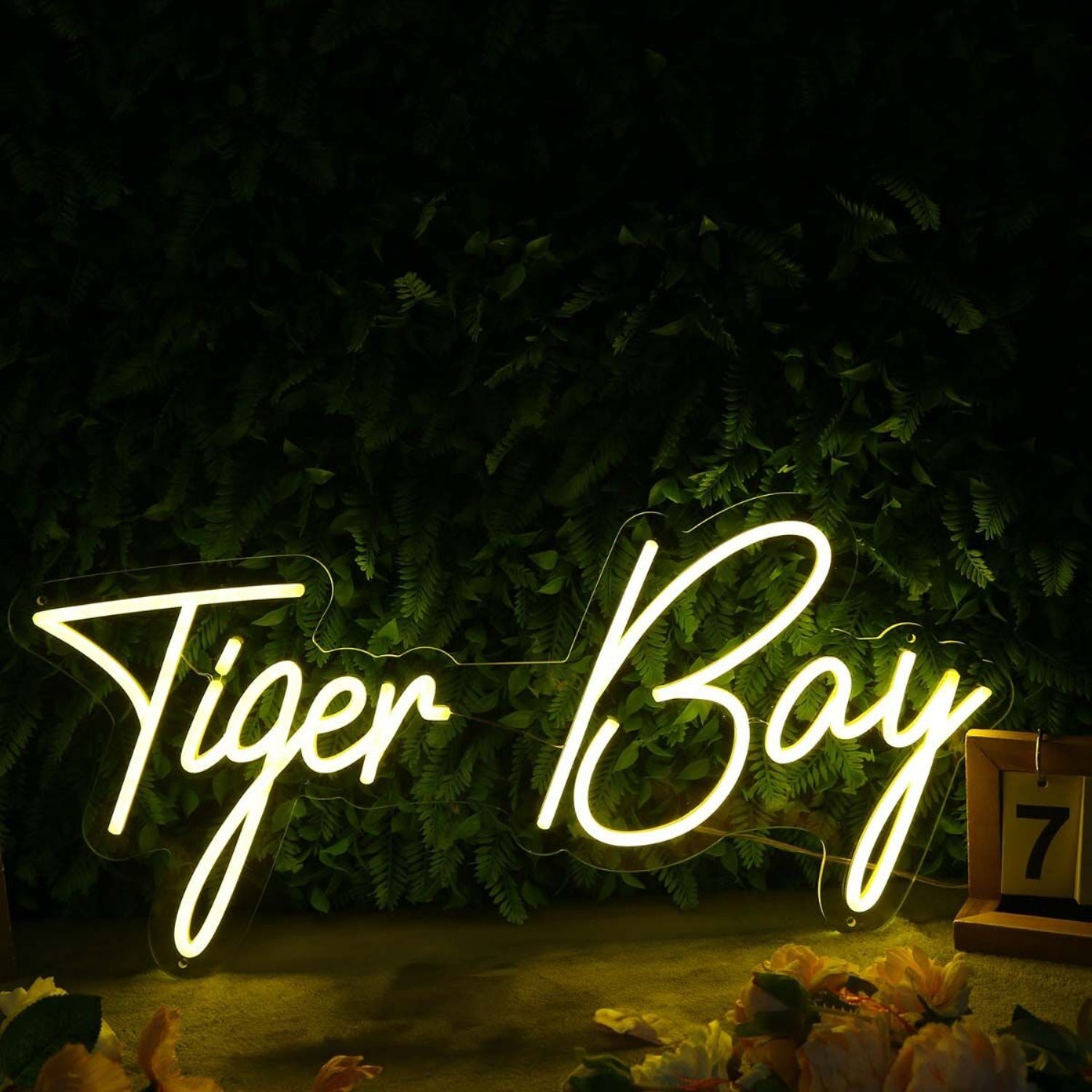 Tiger Bay Yellow Led Neon Sign - Shineneon