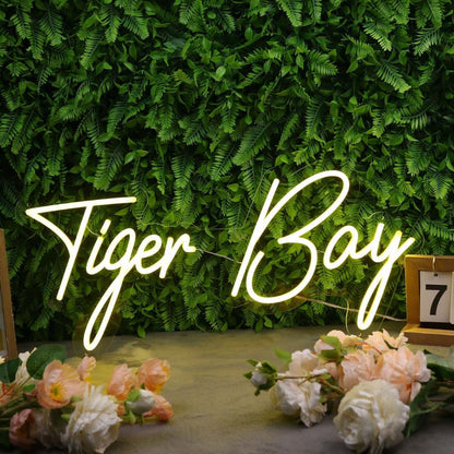 Tiger Bay Yellow Led Neon Sign - Shineneon