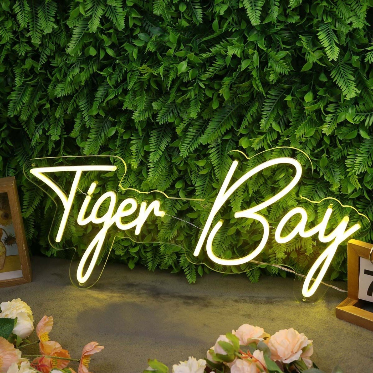 Tiger Bay Yellow Led Neon Sign - Shineneon