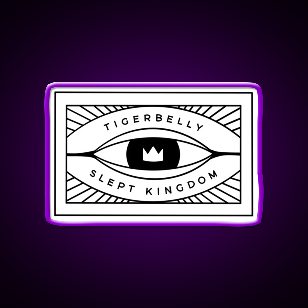 Tiger Belly Slept Kingdom Podcast Logo Whiskey Drink Bar Led Neon Sign Rgb Color