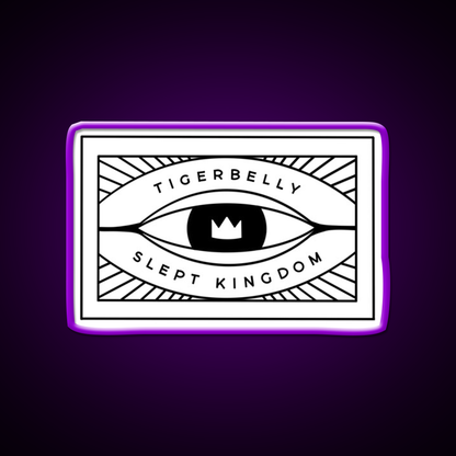 Tiger Belly Slept Kingdom Podcast Logo Whiskey Drink Bar Led Neon Sign Rgb Color