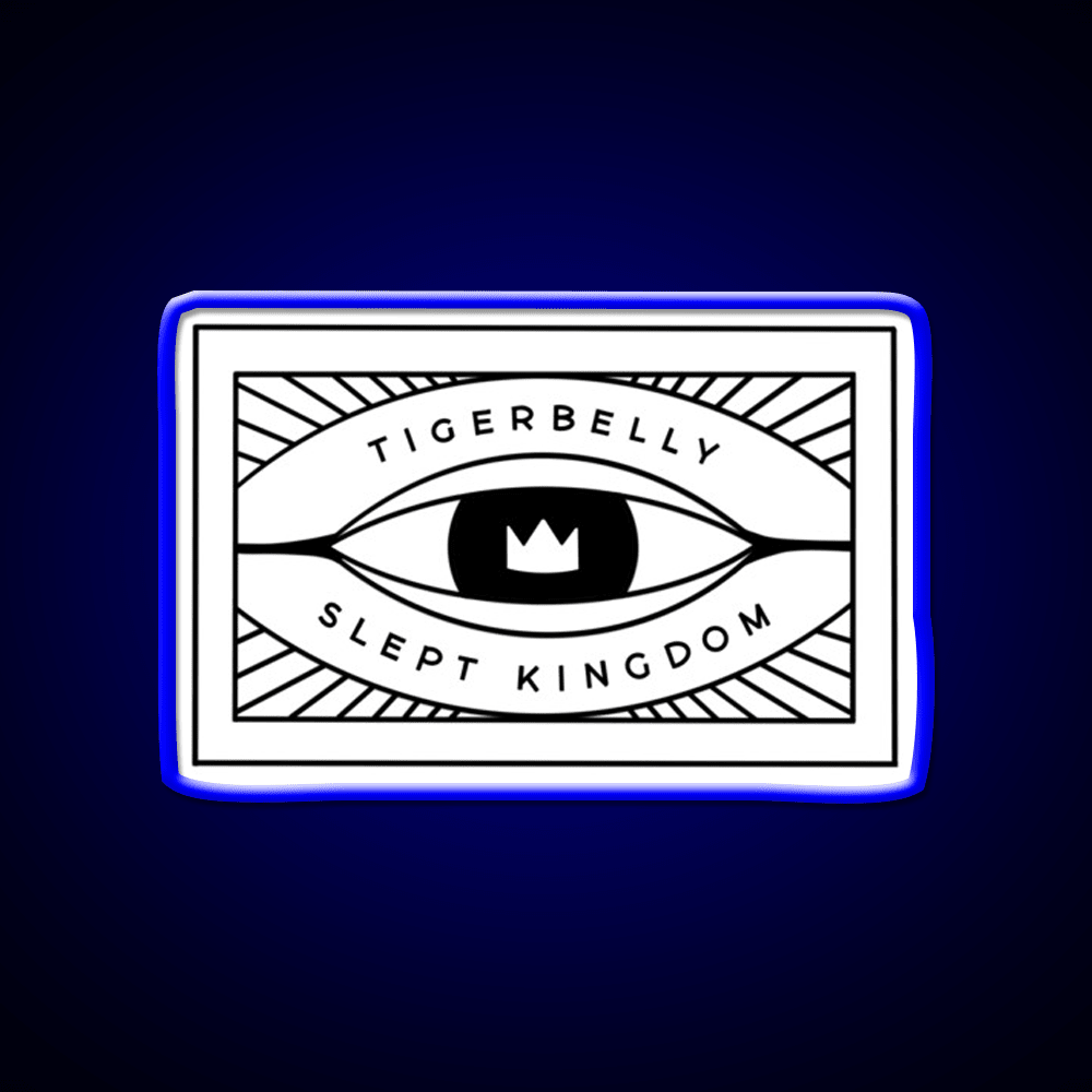 Tiger Belly Slept Kingdom Podcast Logo Whiskey Drink Bar Led Neon Sign Rgb Color - Shineneon