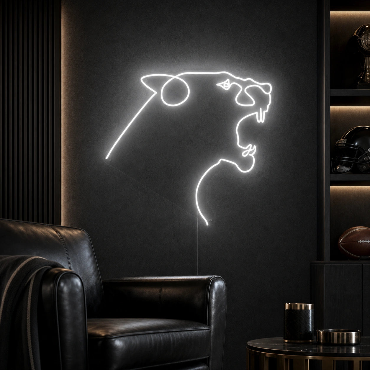 Tiger Head LED Neon Sign high-converting product image