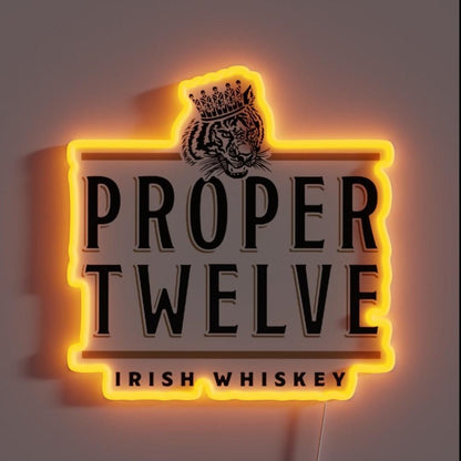 Tiger Tank Irish Whisky Rgb Led Neon Sign - Shineneon
