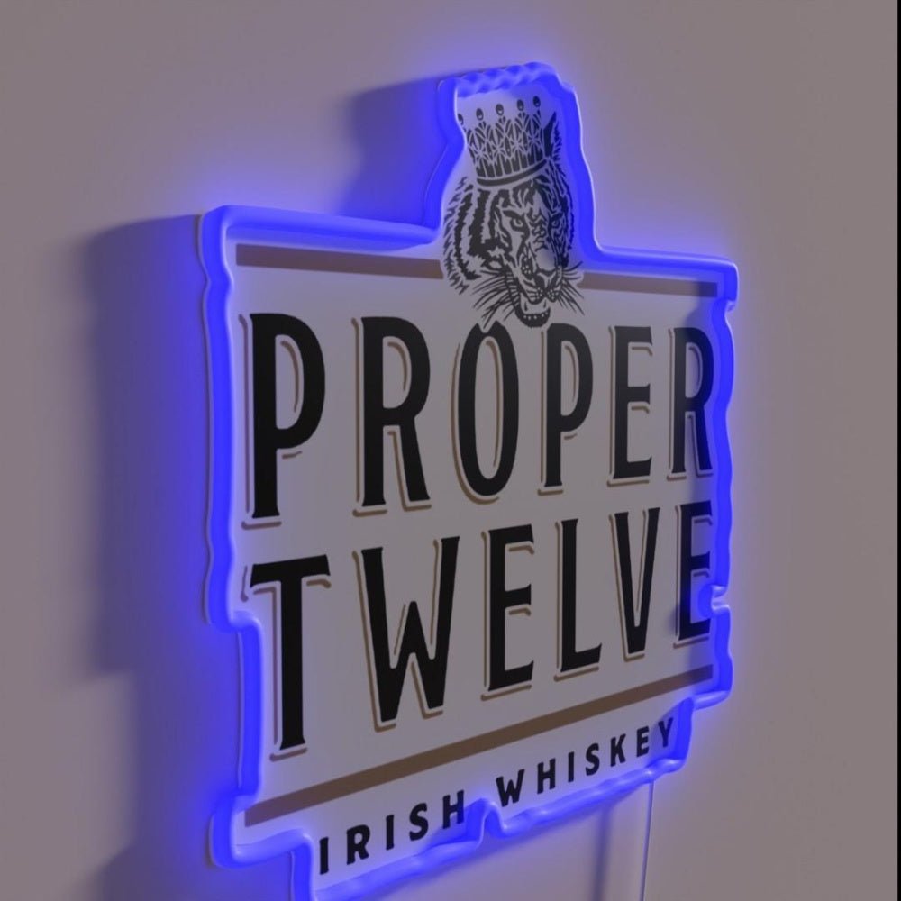 Tiger Tank Irish Whisky Rgb Led Neon Sign - Shineneon