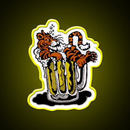 Tiger Town Tavern Beer Bar Decor Led Neon Sign Rgb Color - LED neon sign view 7