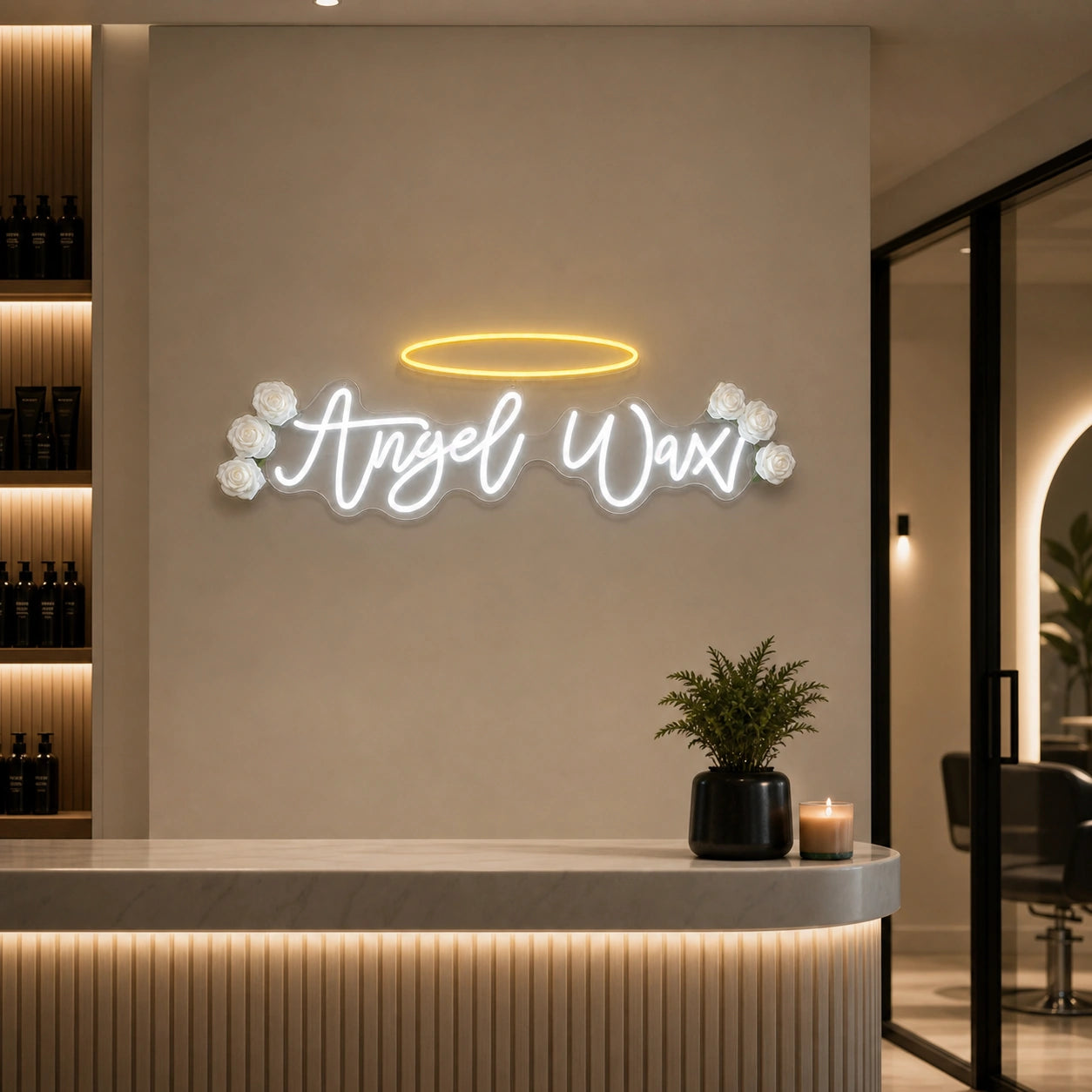 Tiger Wings LED Neon Sign size image