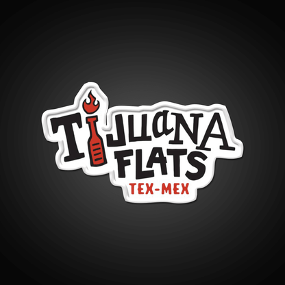 Tijuana Flats Fast Food Led Neon Sign For Burger Place Rgb Color - Shineneon