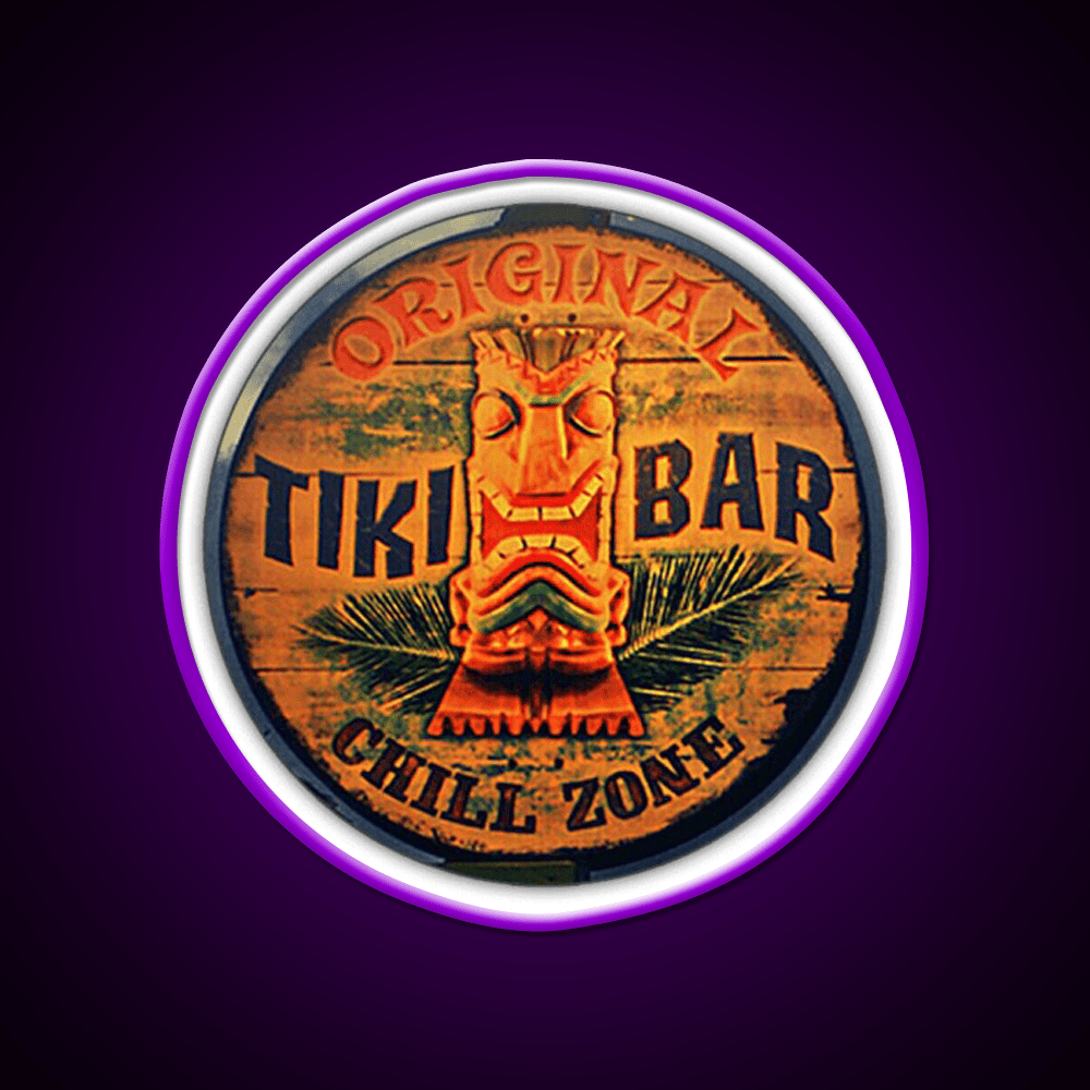 Tiki Bar Cocktail Bar Decor Led Neon Sign Rgb Color - Shineneon