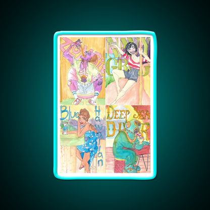 Tiki Bar Pattern Man Cave Bar Led Neon Sign Rgb Color