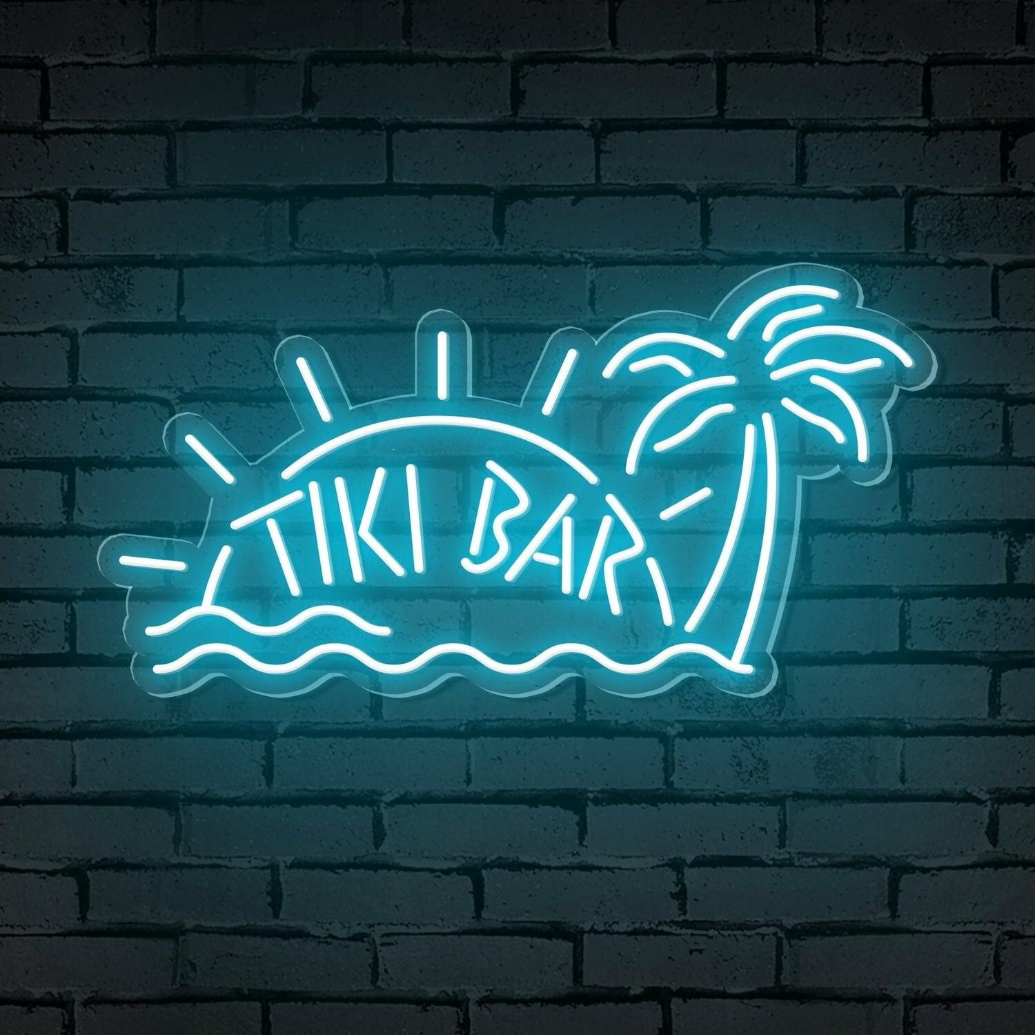 Tiki Bar Summer Parties Tiki Bar Words Beach Theme Neon Sign | Shineneon