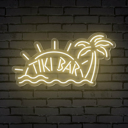 Tiki Bar Summer Parties Tiki Bar Words Beach Theme Neon Sign | Shineneon