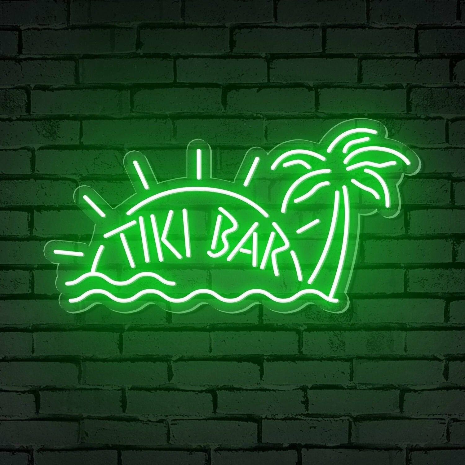 Tiki Bar Summer Parties Tiki Bar Words Beach Theme Neon Sign | Shineneon