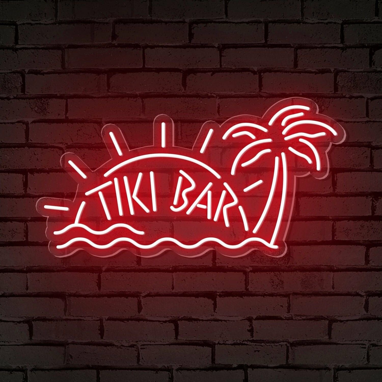 Tiki Bar Summer Parties Tiki Bar Words Beach Theme Neon Sign | Shineneon