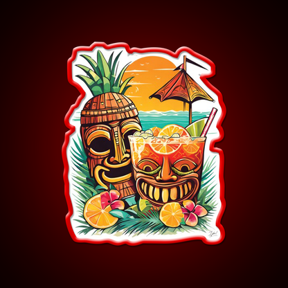Tiki Cocktail Bar Decor Led Neon Sign Rgb Color - LED neon sign view 10