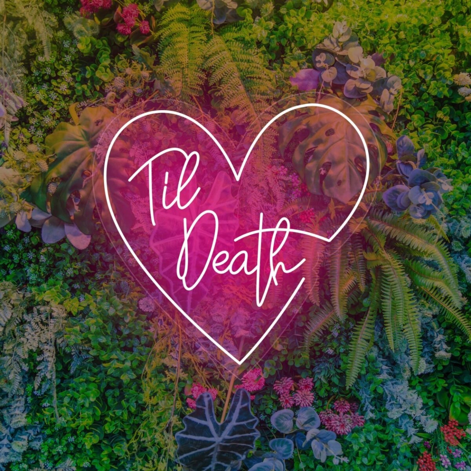 Til Death Heart Neon Sign | Shineneon