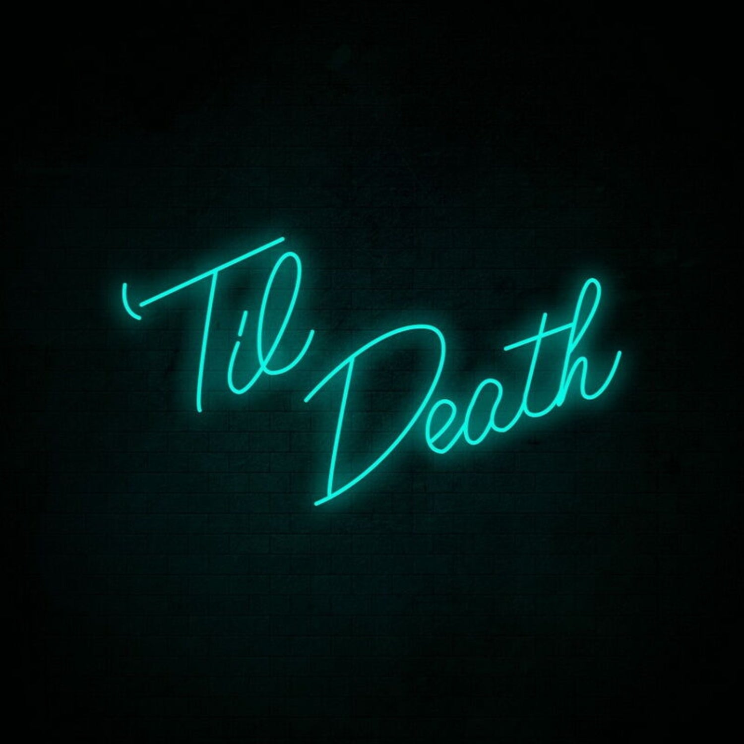 Til Death Neon Sign For Wedding Venues And Romantic Settings | Shineneon
