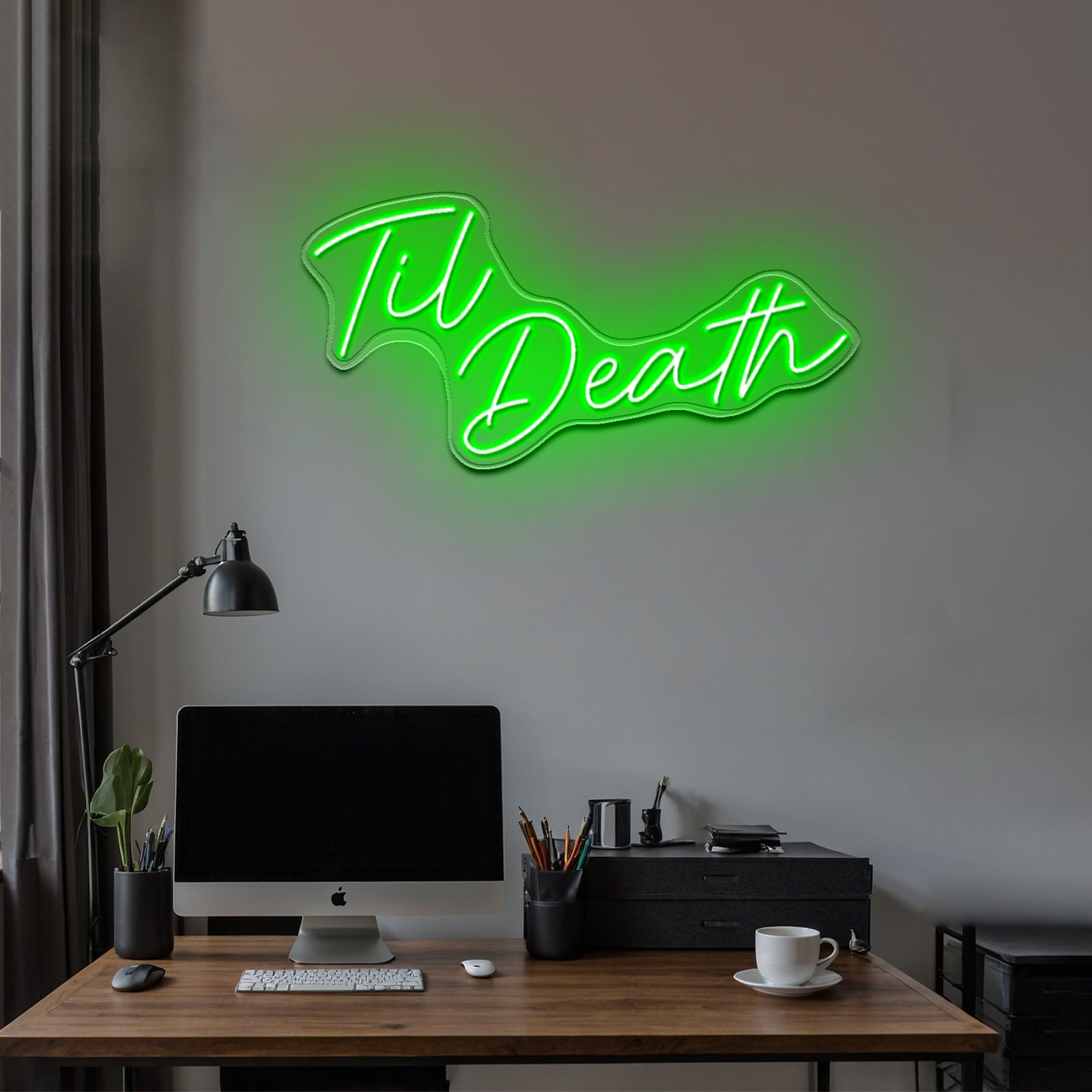 Til Death Wedding Neon Signs