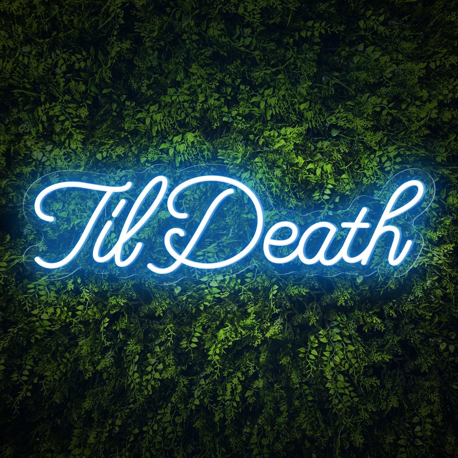 Tildeath Curly Red Led Neon Sign Bar Wedding Plant Decor | Shineneon