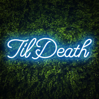 Tildeath Curly Red Led Neon Sign Bar Wedding Plant Decor | Shineneon